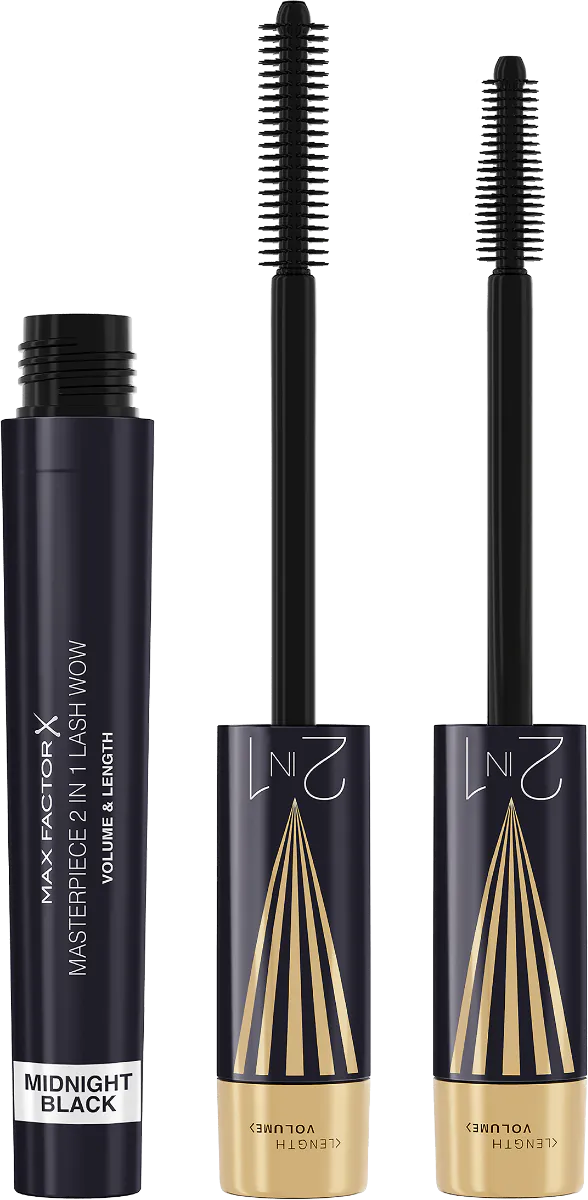 Max Factor Masterpiece 2in1 Lash Wow - Mascara Midnight Black 7ml
