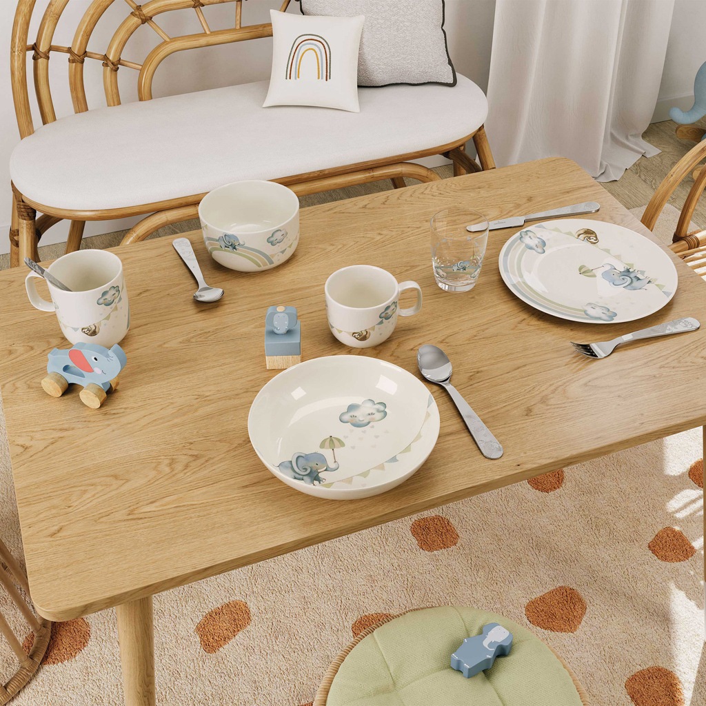Service de couverts pour enfants Villeroy & Boch, 4 pièces, motif : Elephant Run – 1 pièce