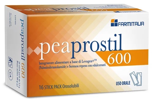 Peaprostil 600 16 orodispergeerbare zakjes voor de gezondheid van de prostaat