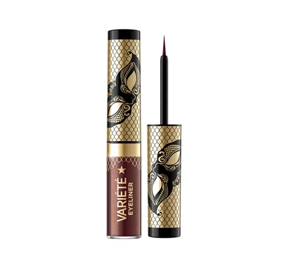 Eveline Cosmetics Variété kolorowy eyeliner w kałamarzu 02 Shiny Brown 4 ml