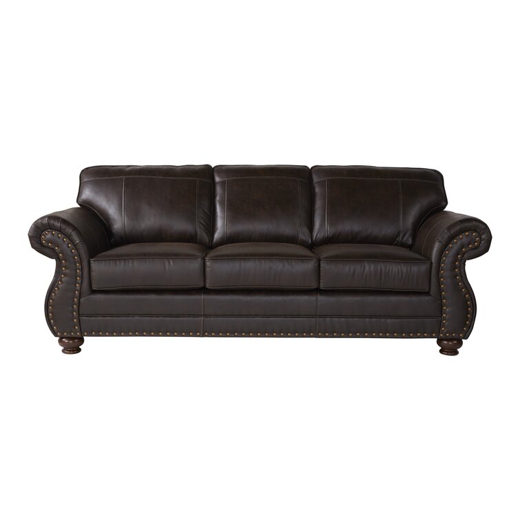 Claycomb 91” Sofa mit runden Armlehnen
