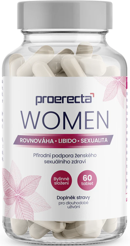 Proerecta WOMEN voedingssupplementtabletten voor een gezonde hormonale activiteit