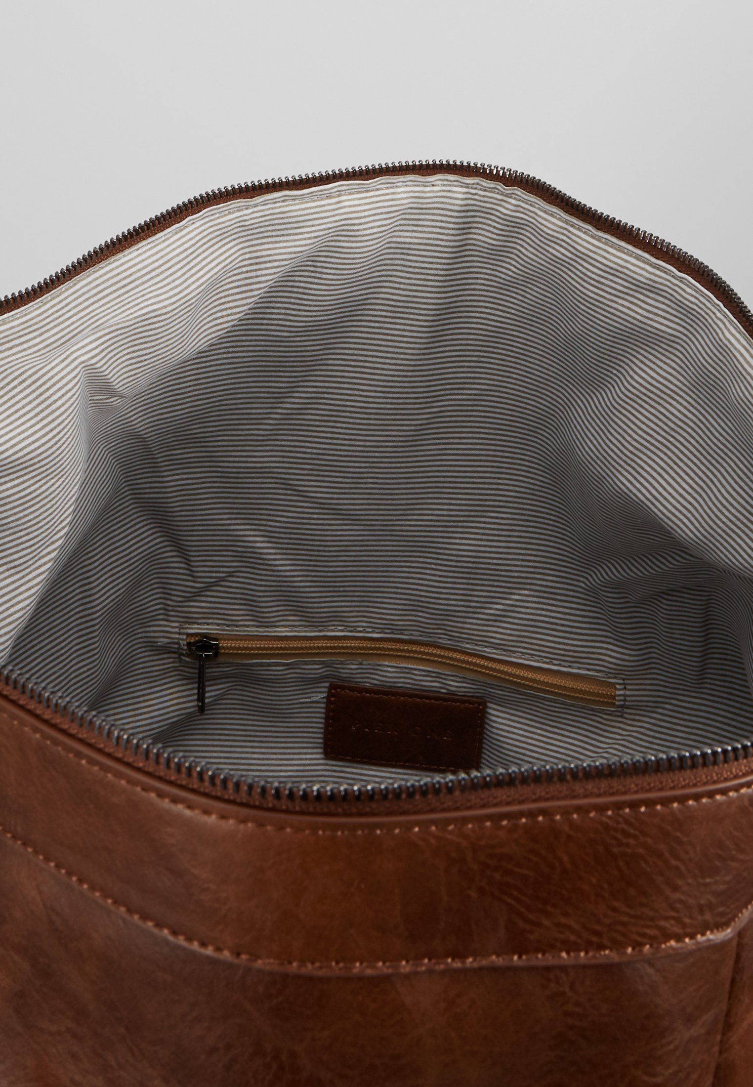 Borsa da weekend unisex Pier One - marrone scuro