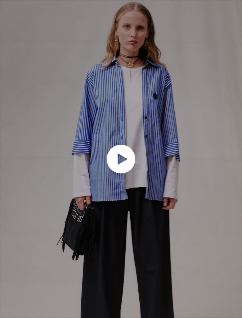 Tricou stil tricou - Albastru