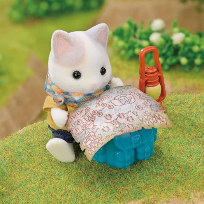 Personaggi articolati - SYLVANIAN FAMILIES - Figlio e gattino Latte - Avventura nella foresta segreta