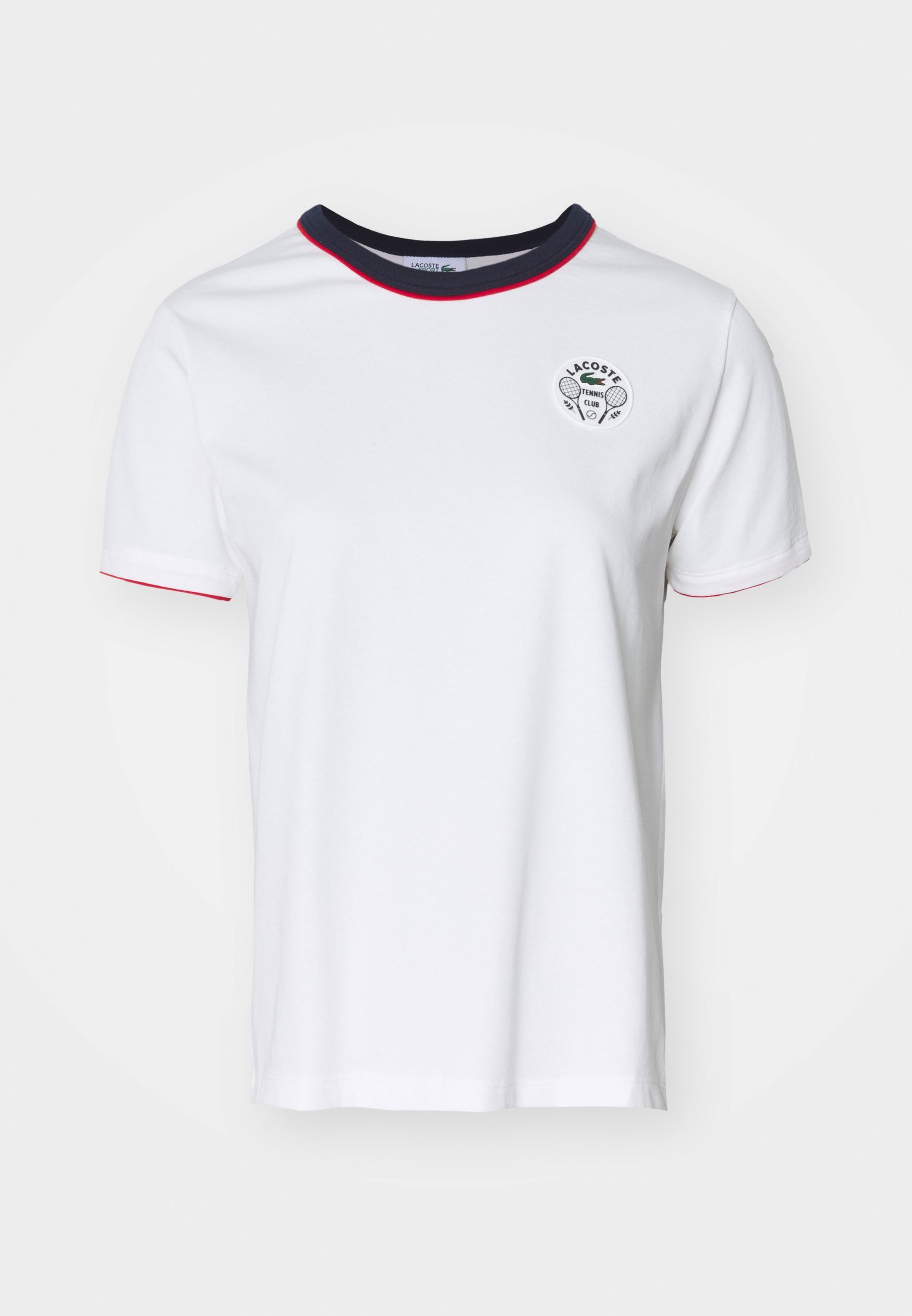 Lacoste Sport HERITAGE - Sport T-shirt - bloem/marineblauw