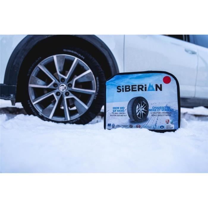 Fundas para neumáticos de nieve para coches, SUV y 4x4 - SIBERIAN M - Tamaño: 255/40-17