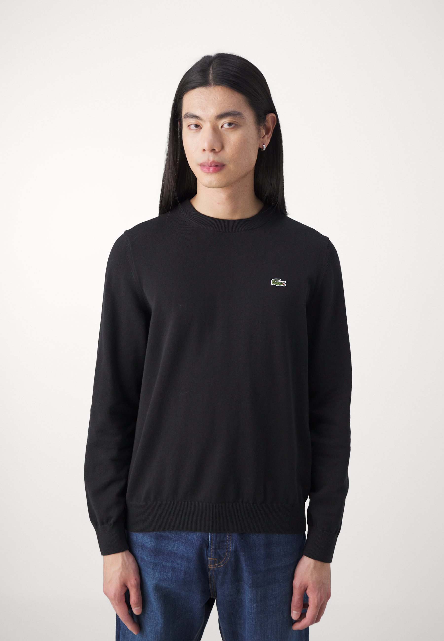 Lacoste Unisex-Pullover – schwarz