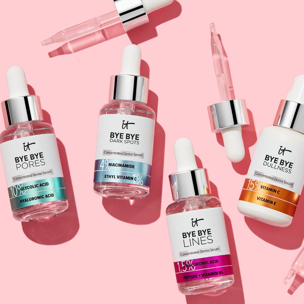 „Bye Bye Dark Spots“ veido serumas, tamsių dėmių mažinimo priemonė Prabangus serumas nuo tamsių dėmių