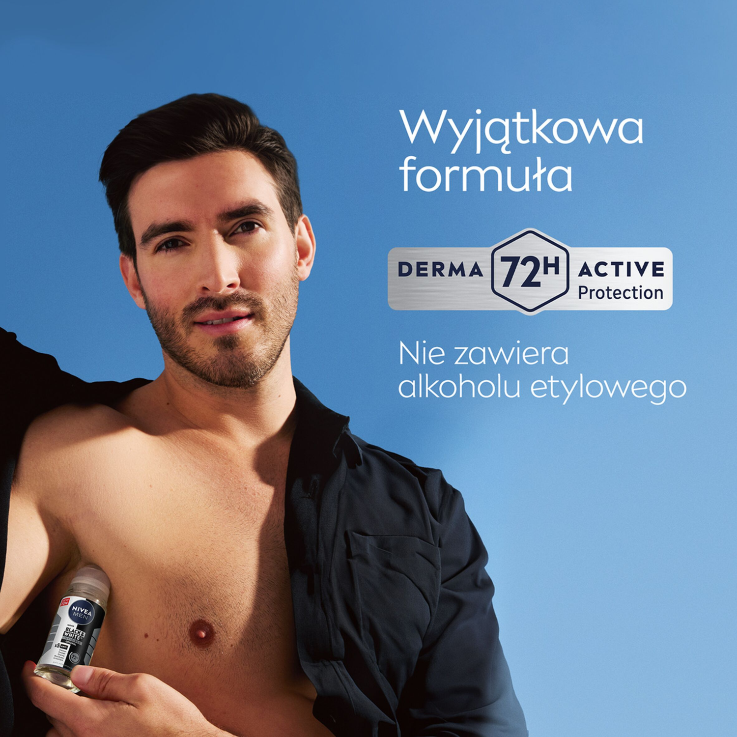 Nivea Men antiperspirant roll-on 50ml Invisible Men