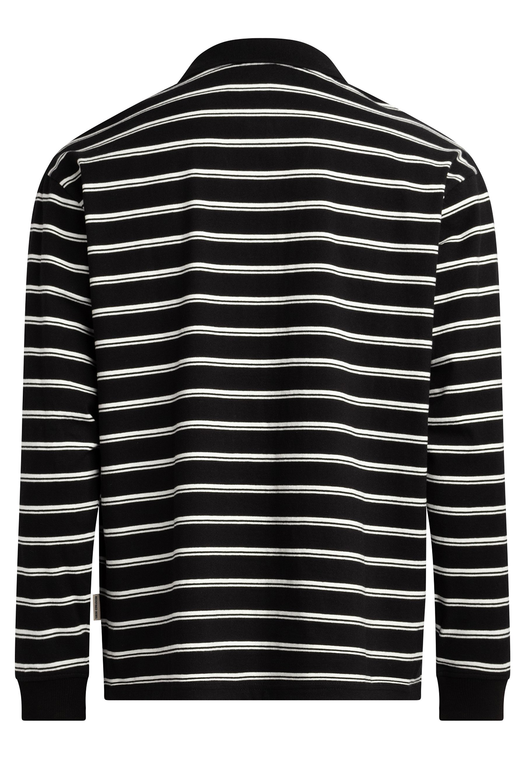 Redefined Rebel WESLEY POLO-SHIRT, ÜBERGRÖSSE, SCHNITTEN - Poloshirt - schwarz