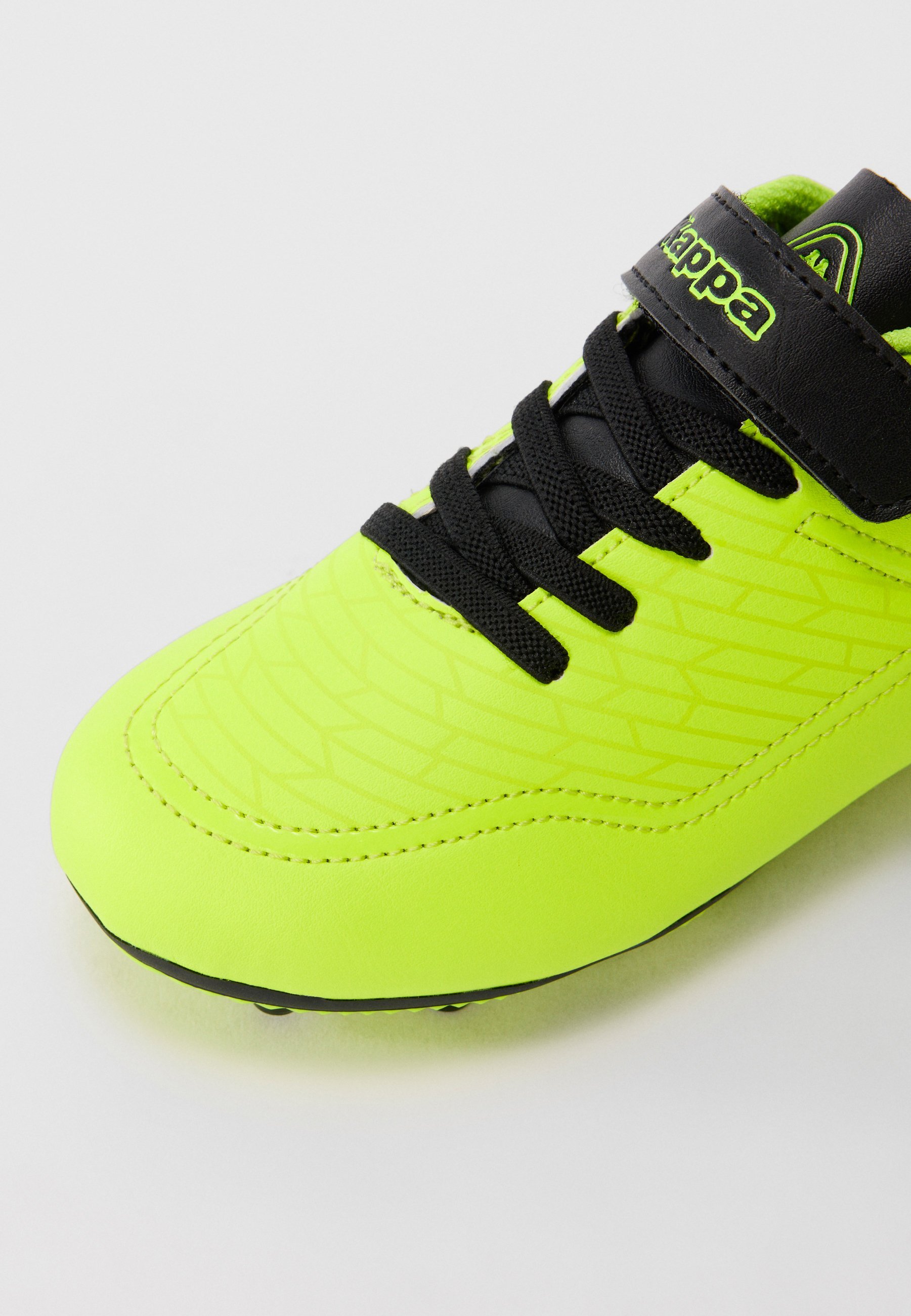 Kappa KOMBAT PLAYER UNISEX - Voetbalschoenen voor stevige ondergrond - neongeel/zwart