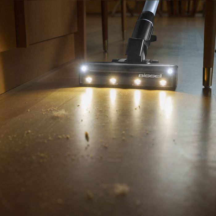 BISSELL PowerClean FurFinder Select - Aspirapolvere a bastone - 200 W - 40 min - 0,4 L - Nero / Blu lago