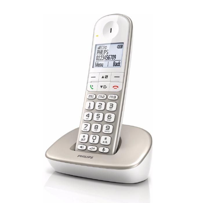 Teléfono inalámbrico para el hogar Philips XL490 - Teléfono fijo