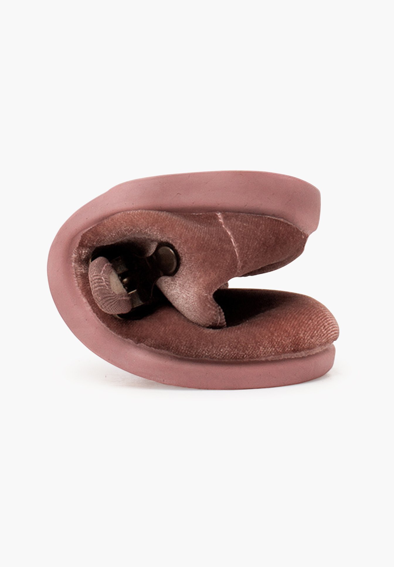 Samt-Pisamonas mit Schnalle – Babyschuhe – Make-up