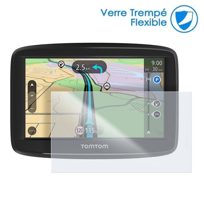 KARYLAX Flexible Clear Glass Screen Protector for TomTom GO 620/6200/6250 6