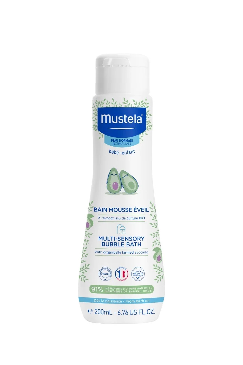 MUSTELA Espuma de Banho Mustela 200 ml Corpo e Cabelo