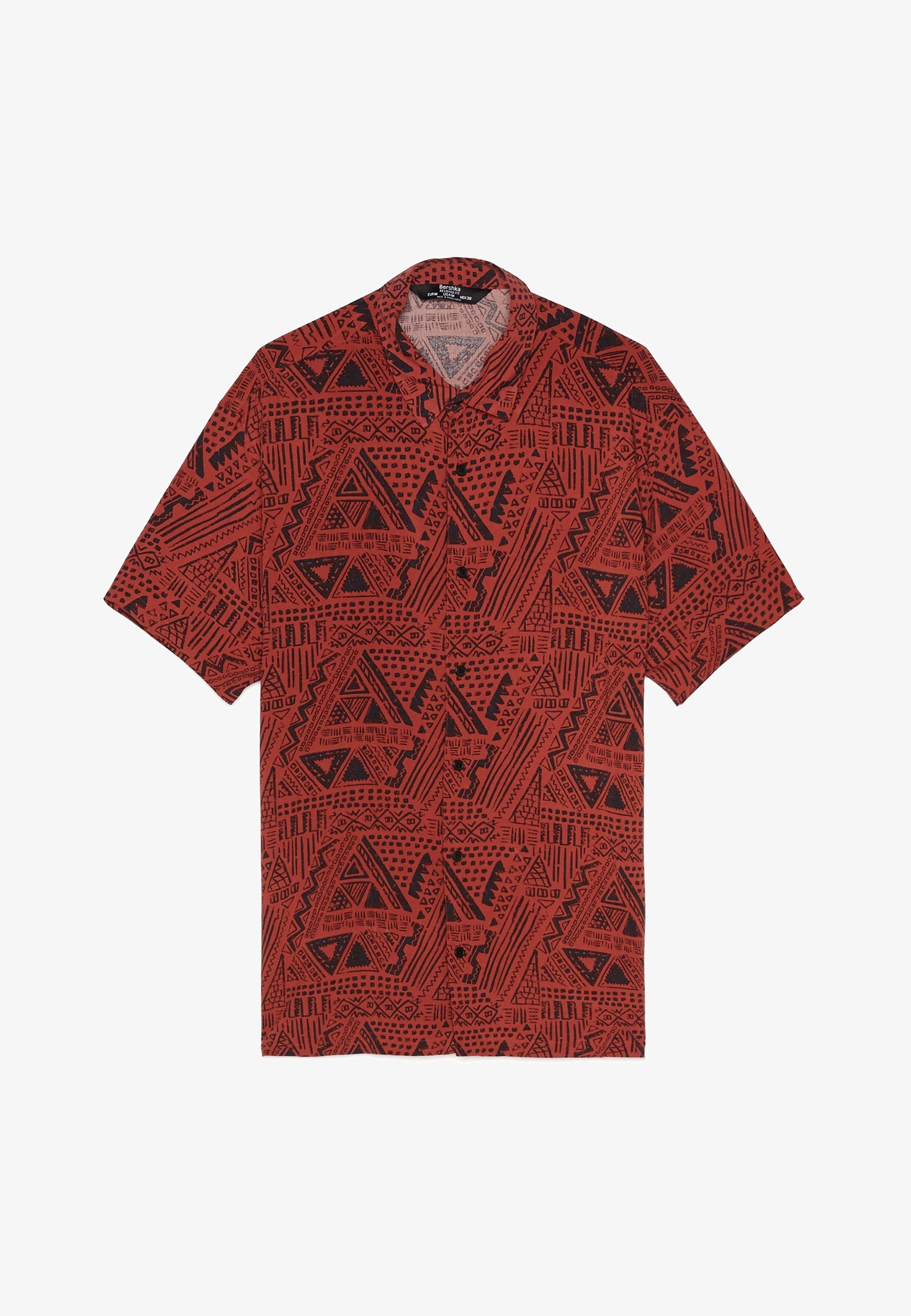 Bershka-shirt - rood
