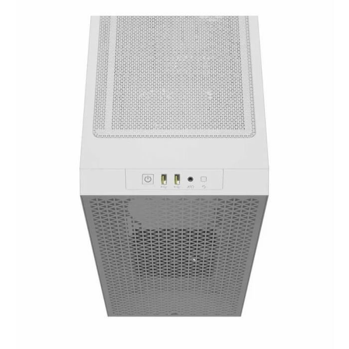 PC Case - CORSAIR - 3000D AIRFLOW - ATX Mid-Tower - 2 SP120 ELITE Fans - White - (CC-9011252-WW)