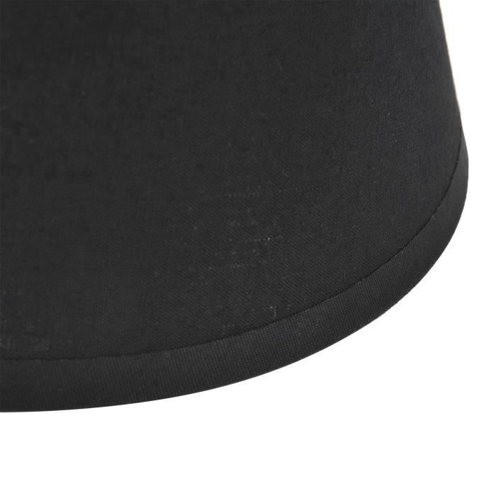GOTOTOP abat-jour en tissu 6 pièces tissu abat-jour tissu clip sur abat-jour pour E14 Table lustre lampadaire applique murale