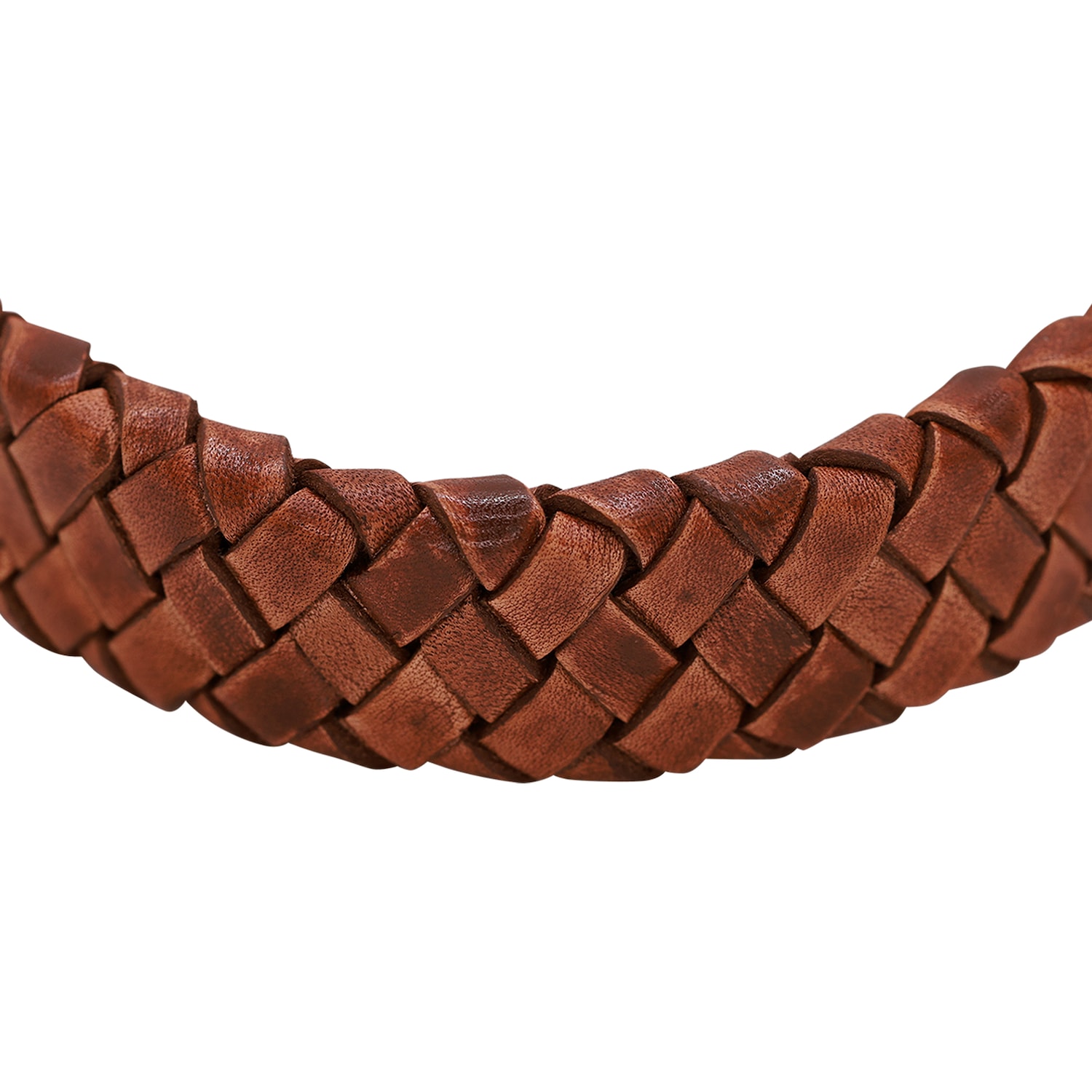 Heideman Bracelet en cuir Keno marron