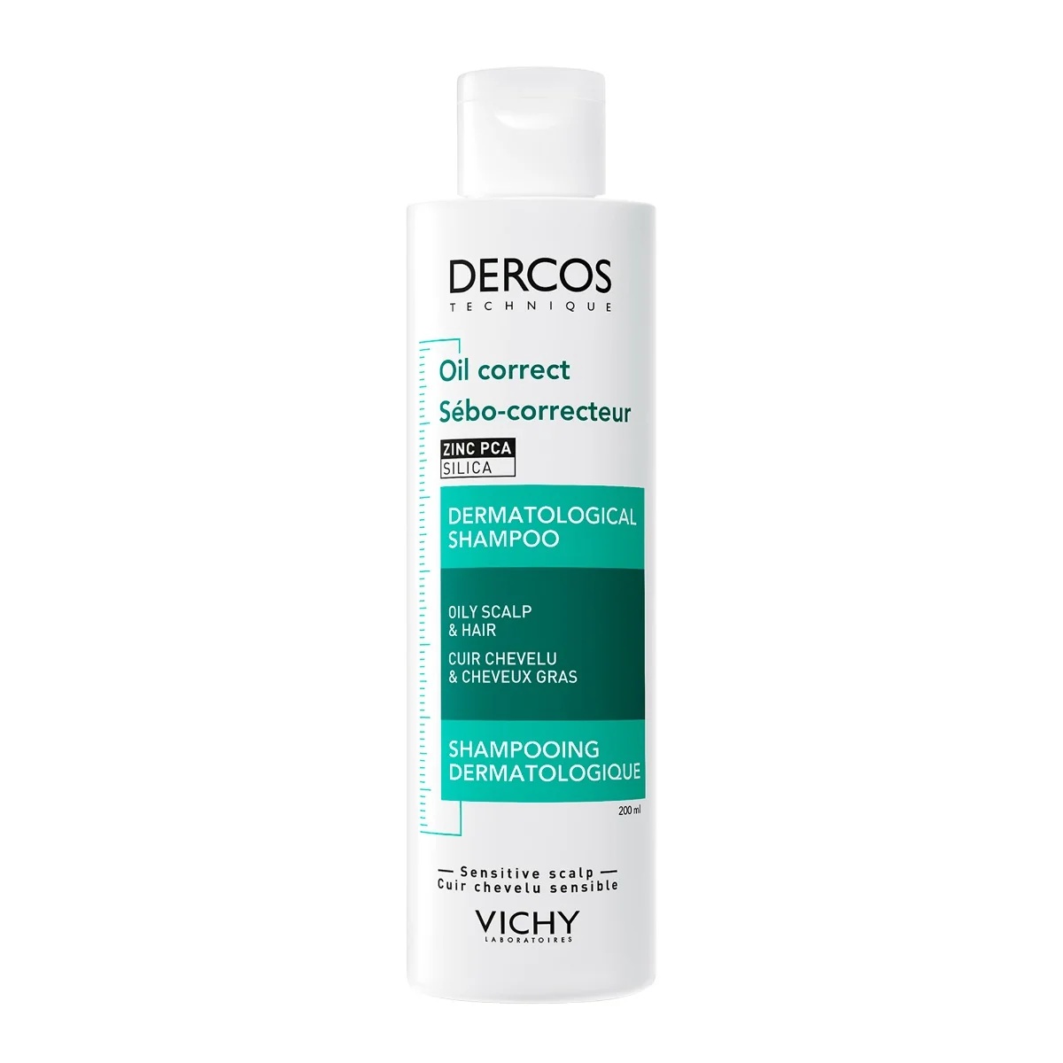 VICHY Vichy Dercos Technique Oil Control Shampoo 200ml Talgregulerende shampoo