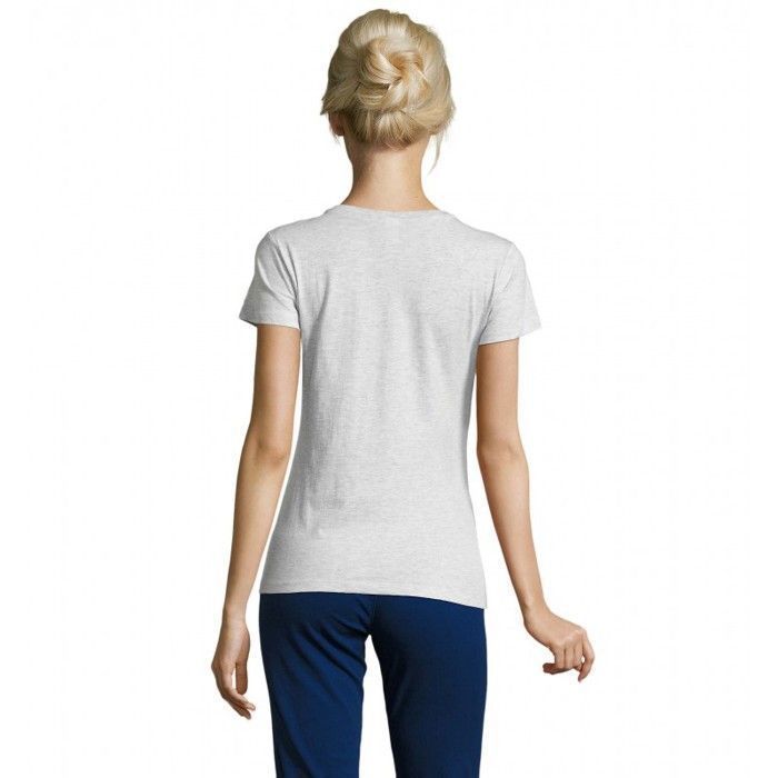 T-shirt femme - SPORT IS GOOD - Sol's Regent - Blanc - Manches courtes - Coupe ajustée