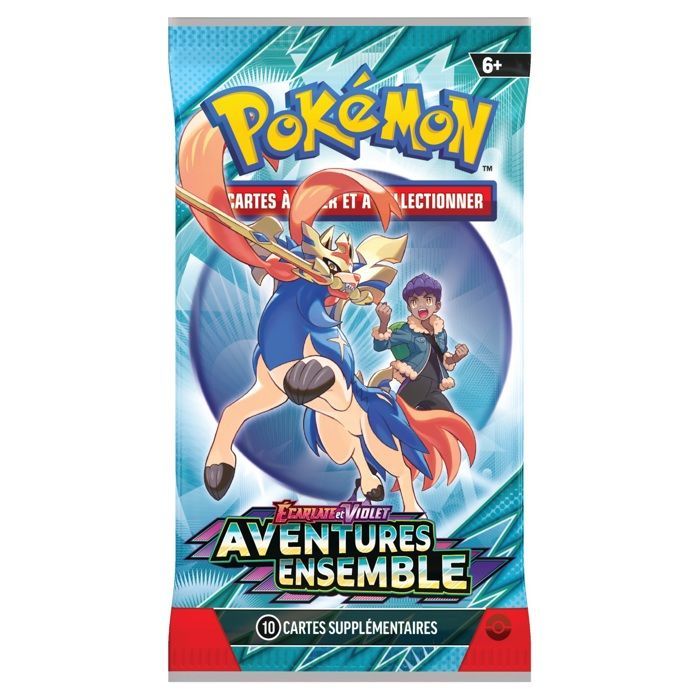 Display Pokémon - POKÉMON - EV09 - Boîte de 36 Boosters - Écarlate et Violet - Aventures Ensemble