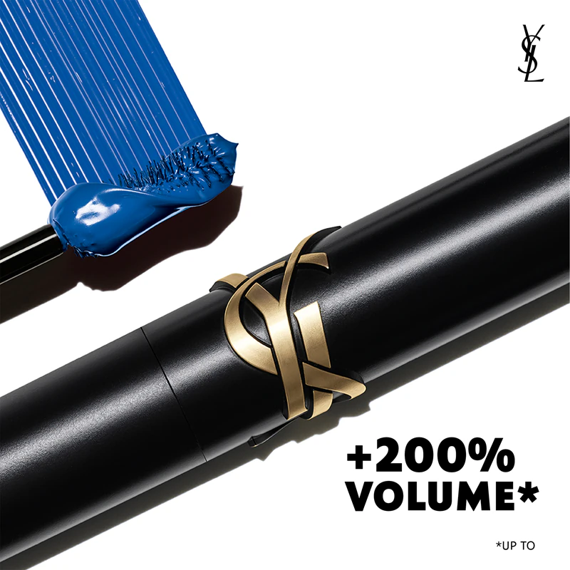 Máscara para cílios Yves Saint Laurent Lash Clash Extreme Volume para máximo volume.