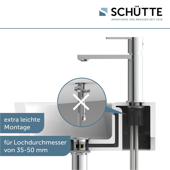 MANHATTAN washbasin tap, chrome
