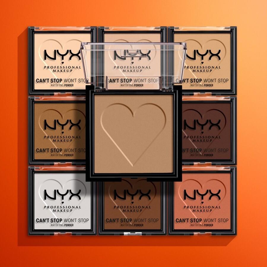 NYX Professional Makeup Powder Can't Stop Won' Stop Mattifying - 6 g