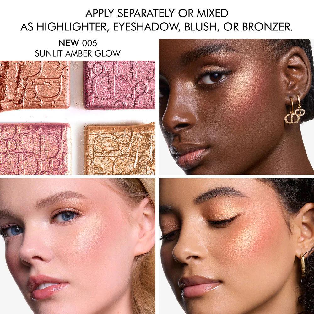 Blush Dior Backstage Glow Maximizer Palette - Palette viso, Sublimatori e Illuminanti, Fard compatto