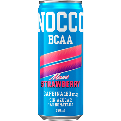 Nocco Energidryck BCAA Miami Jordgubbssmak 330 ml