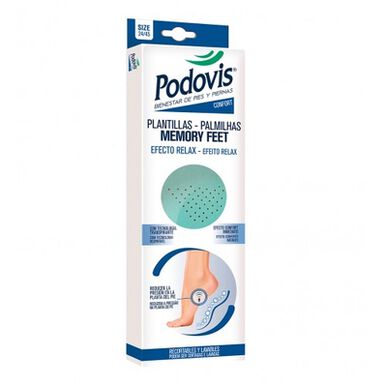 Podovis Memory Feet innleggssåle 1 par 1 par