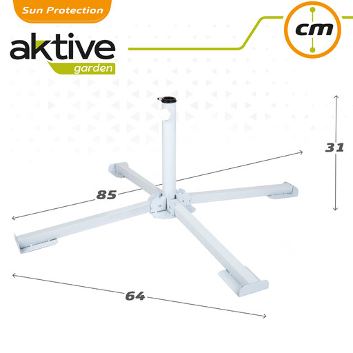 Pie Plegable Para Sombrilla 25/32 Mm Aktive Garden