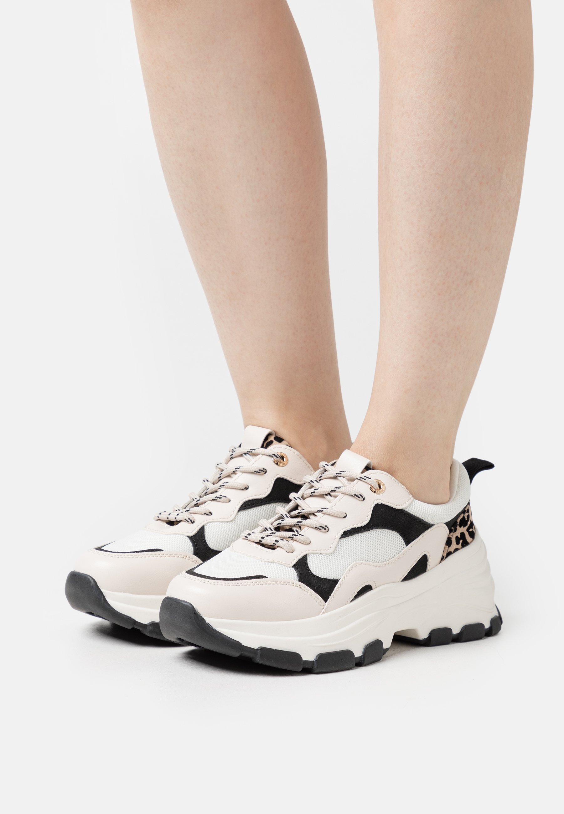 Chaussures de sport Anna Field Trainers - noir/beige