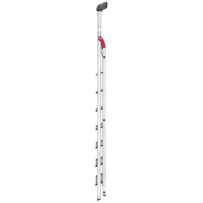 Escabeau sécurisé pliable en aluminium 8 marches extra larges Hailo ProfiStep XXL