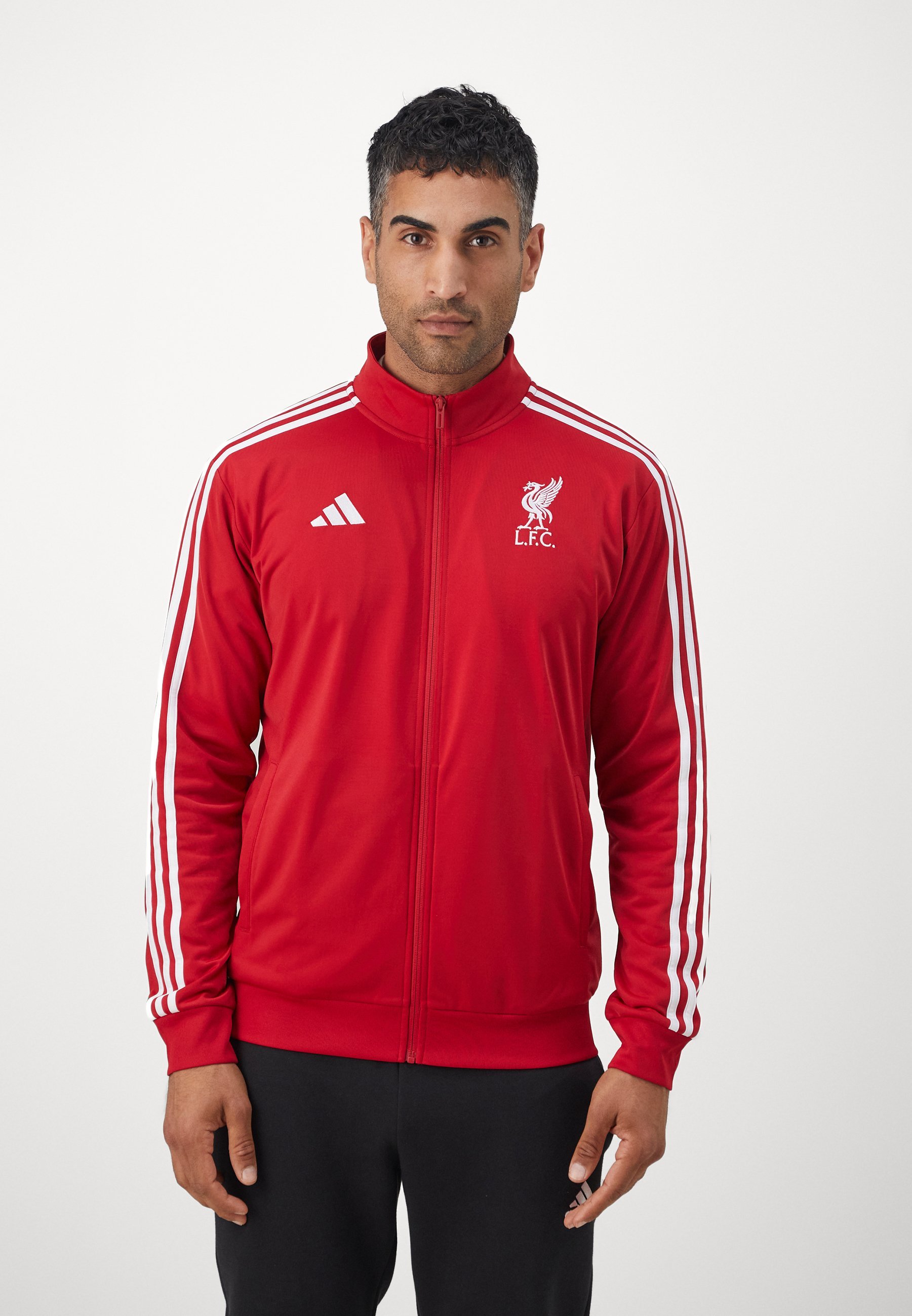 adidas Performance LIVERPOOL FC DNA TRACK TOP - Odzież klubowa - truskawkowo-czerwona