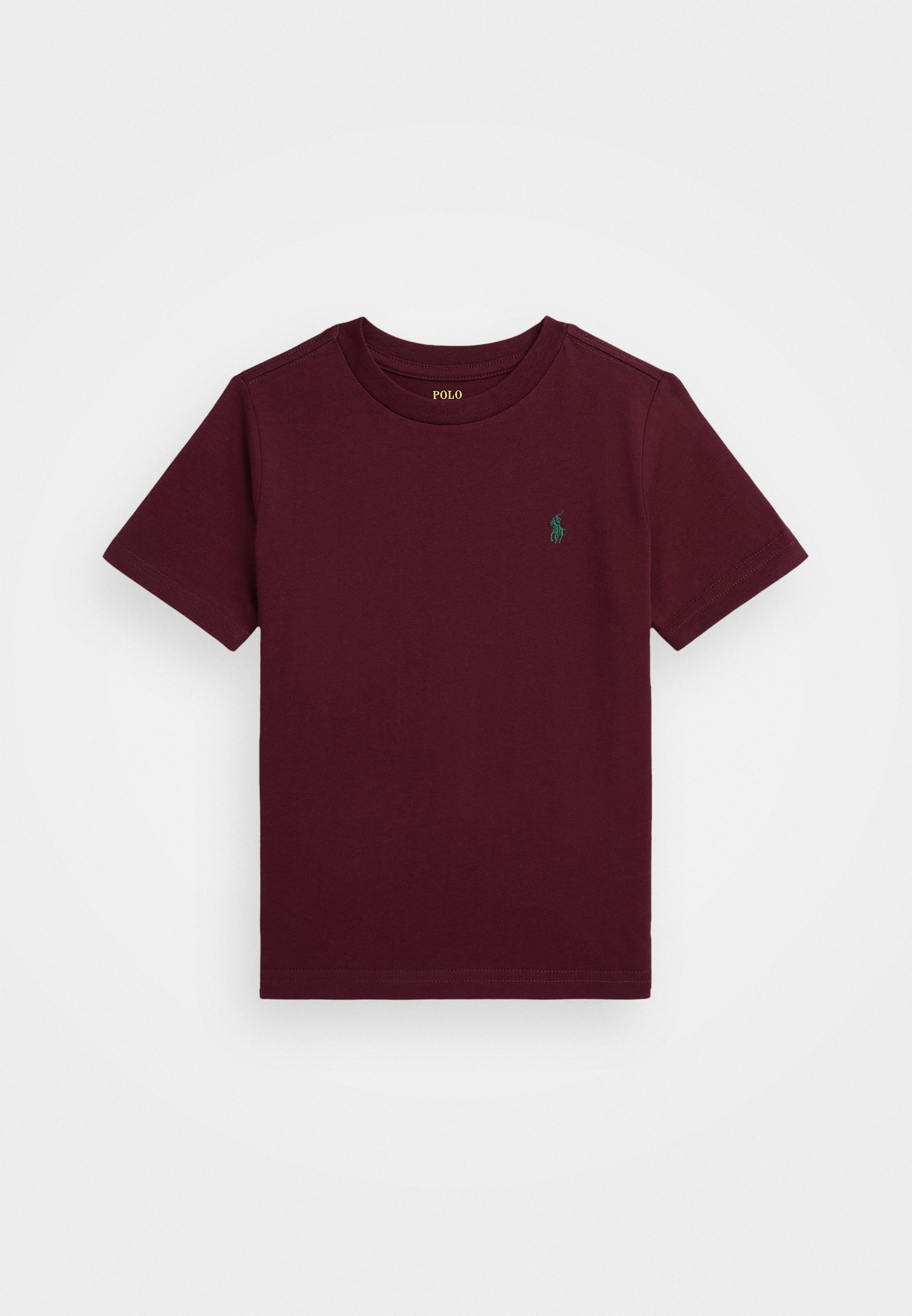 Polo Ralph Lauren T-shirt met ronde hals - Basic T-shirt - klassiek wijnrood