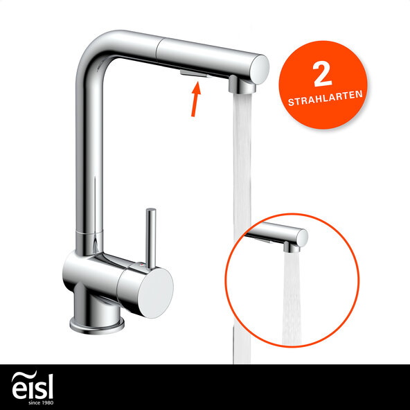 Kitchen sink tap COOL, chrome
