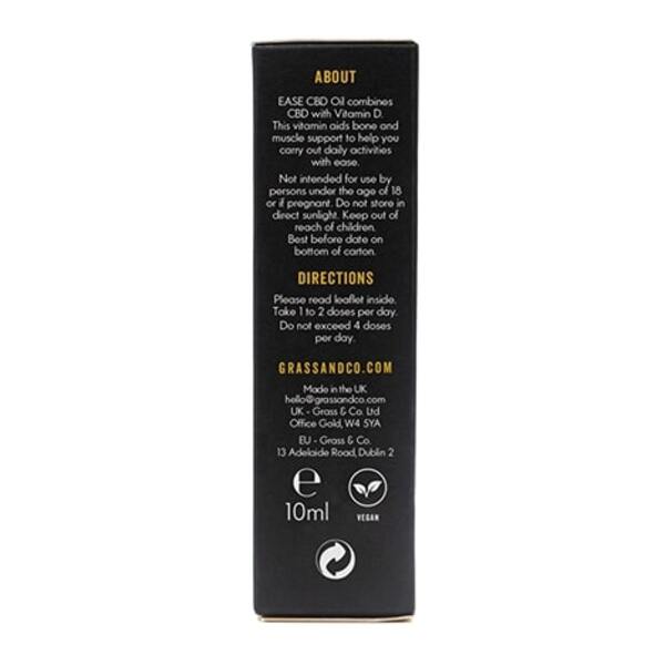 Grass & Co. Ease 500Mg 5,5% CBD konzumní olej | Zdraví | Superdrug
