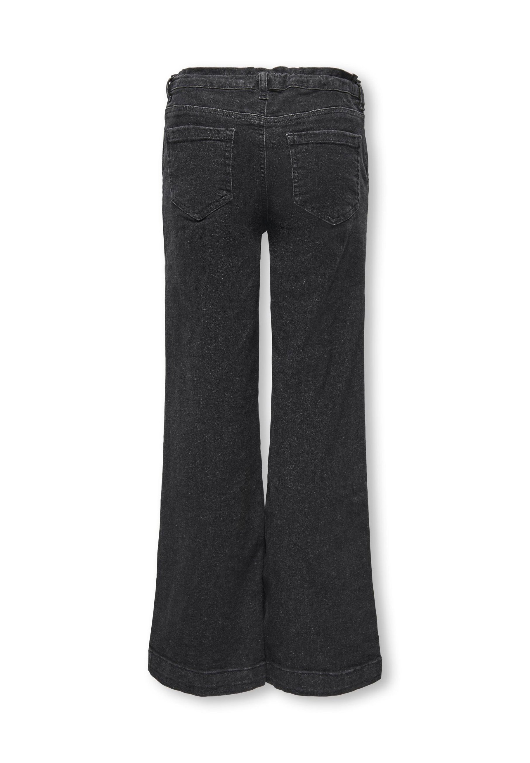 UNIQUEMENT POUR FILLES - Jeans évasés - denim noir