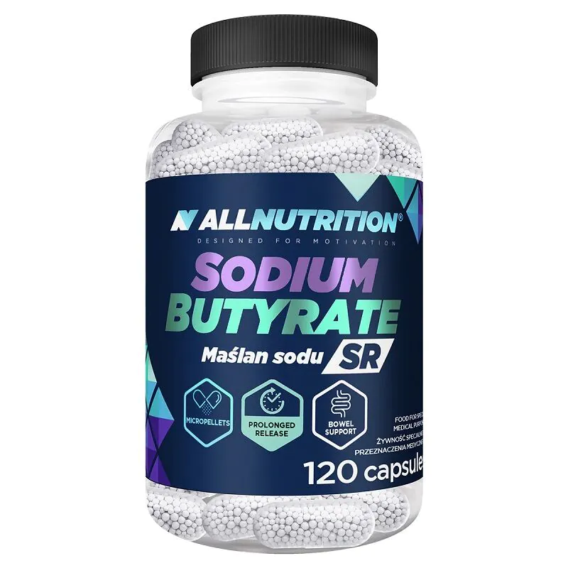 Allnutrition Sodium Butyrate SR kapsułki - 120 kaps.