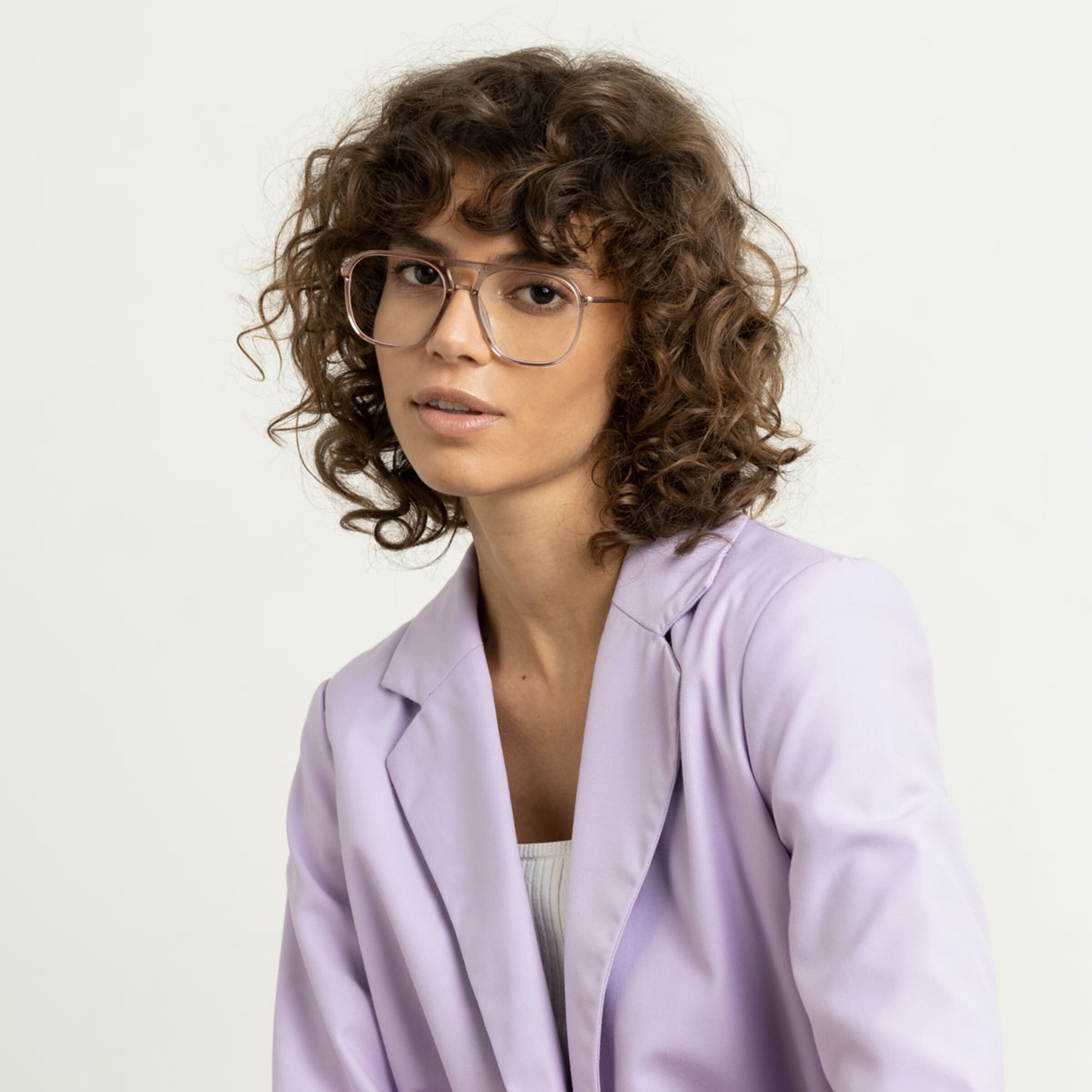 Zurich Transparent Hazel avec verres correcteurs