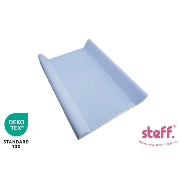 Stefano fashion - Fasciatoio con bordi rialzati 70x50 cm - Blu - con etichetta di qualità OEKO-TEX Standard 100