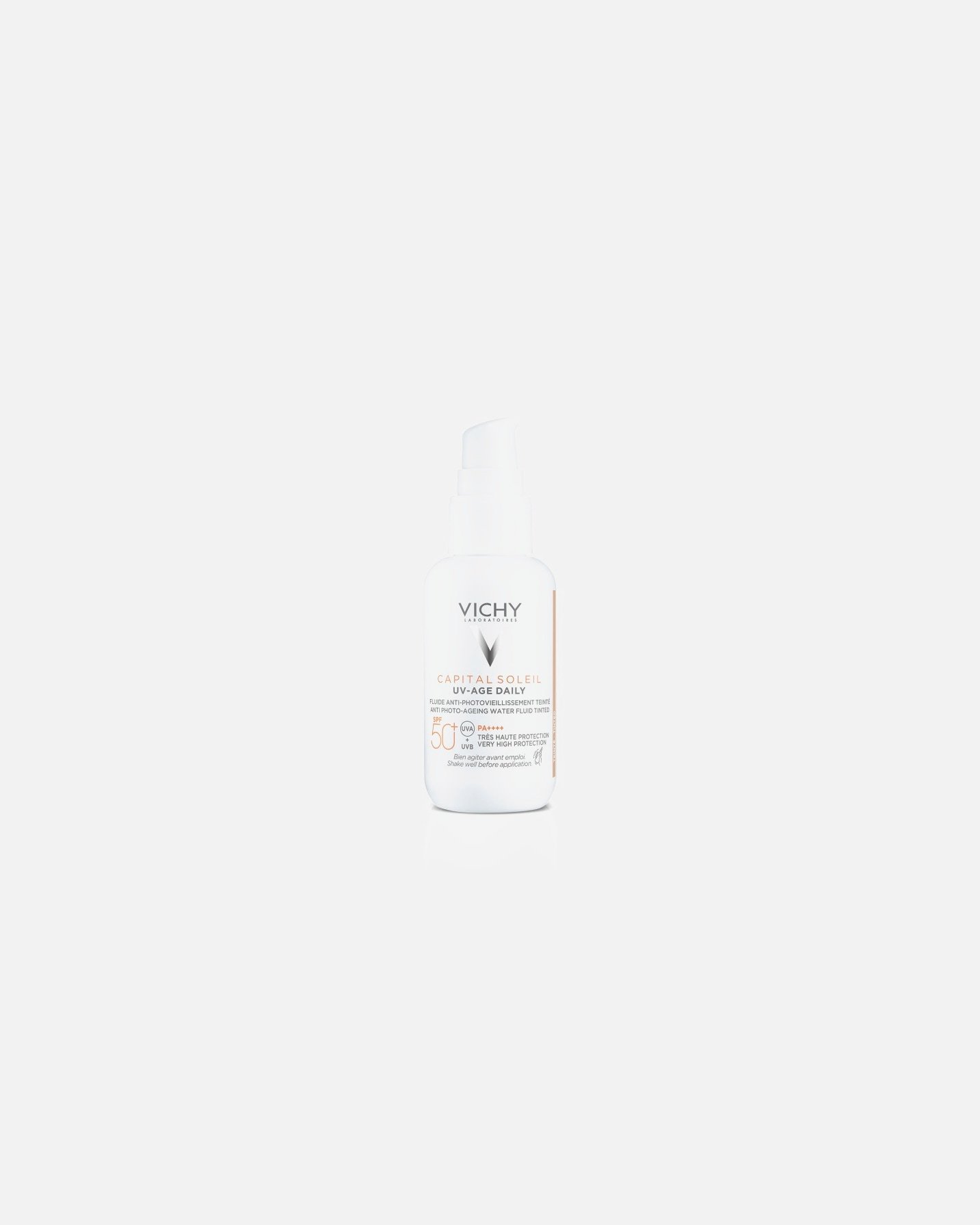 „Vichy Capital Soleil“ apsauginis kremas nuo saulės nuo saulės „UV-Age Daily SPF 50+“ – 40 ml