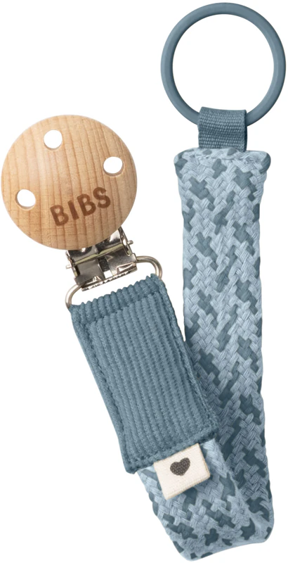 BIBS Schnullerhalter mit Flechtfrisur