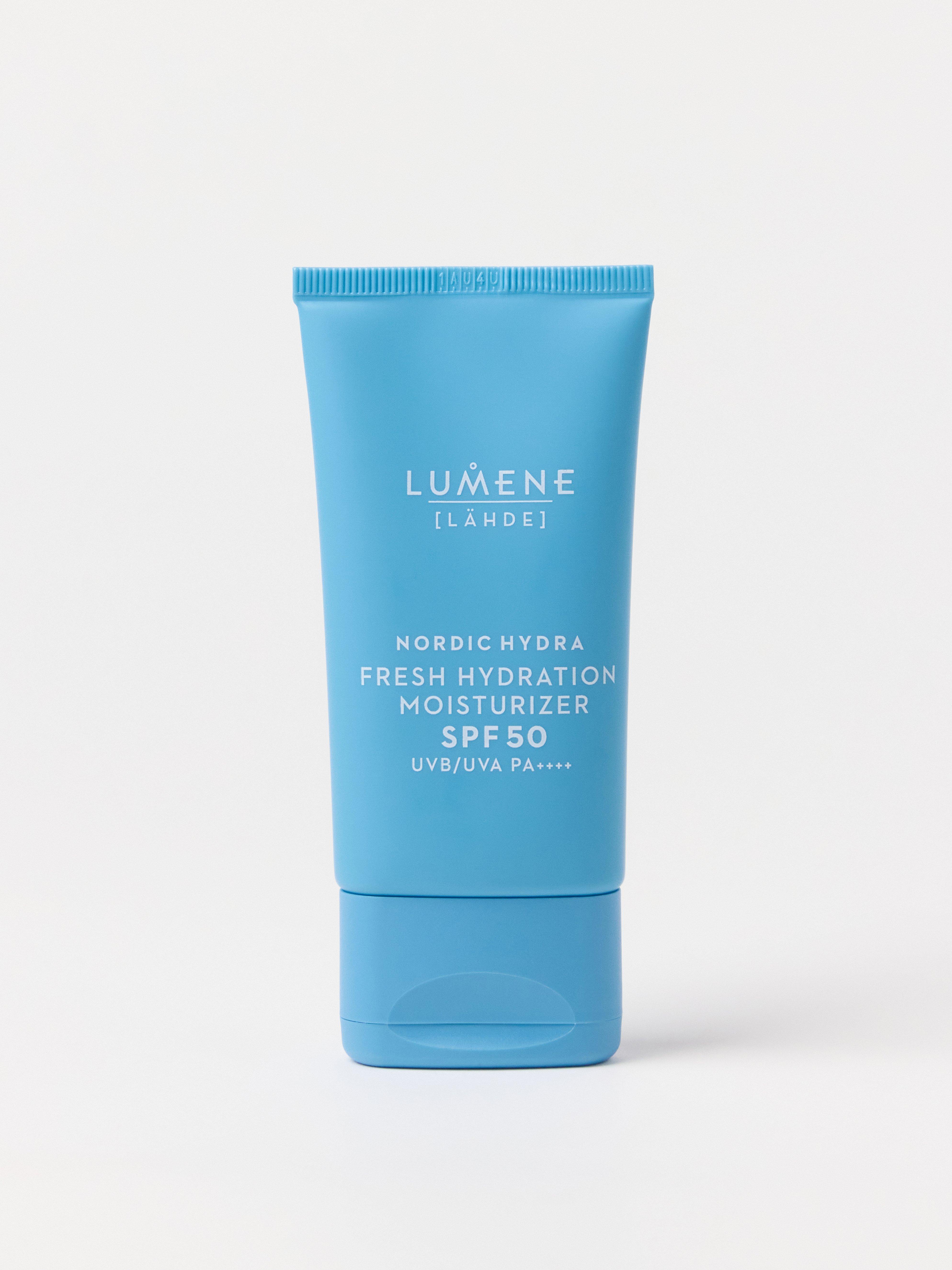 Hydratační krém Lumene Nordic Hydra Fluid SPF50 bez barviva