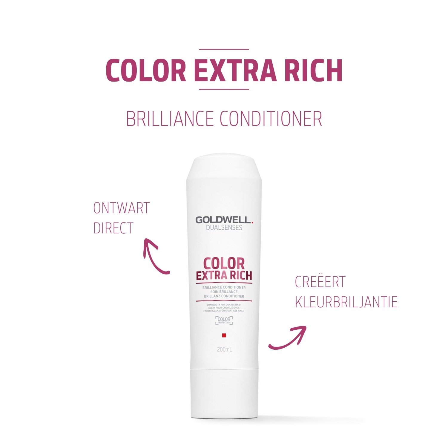 Goldwell Dualsenses Color Extra Rich Brilliance kondicionieris matiem - 200 ml
