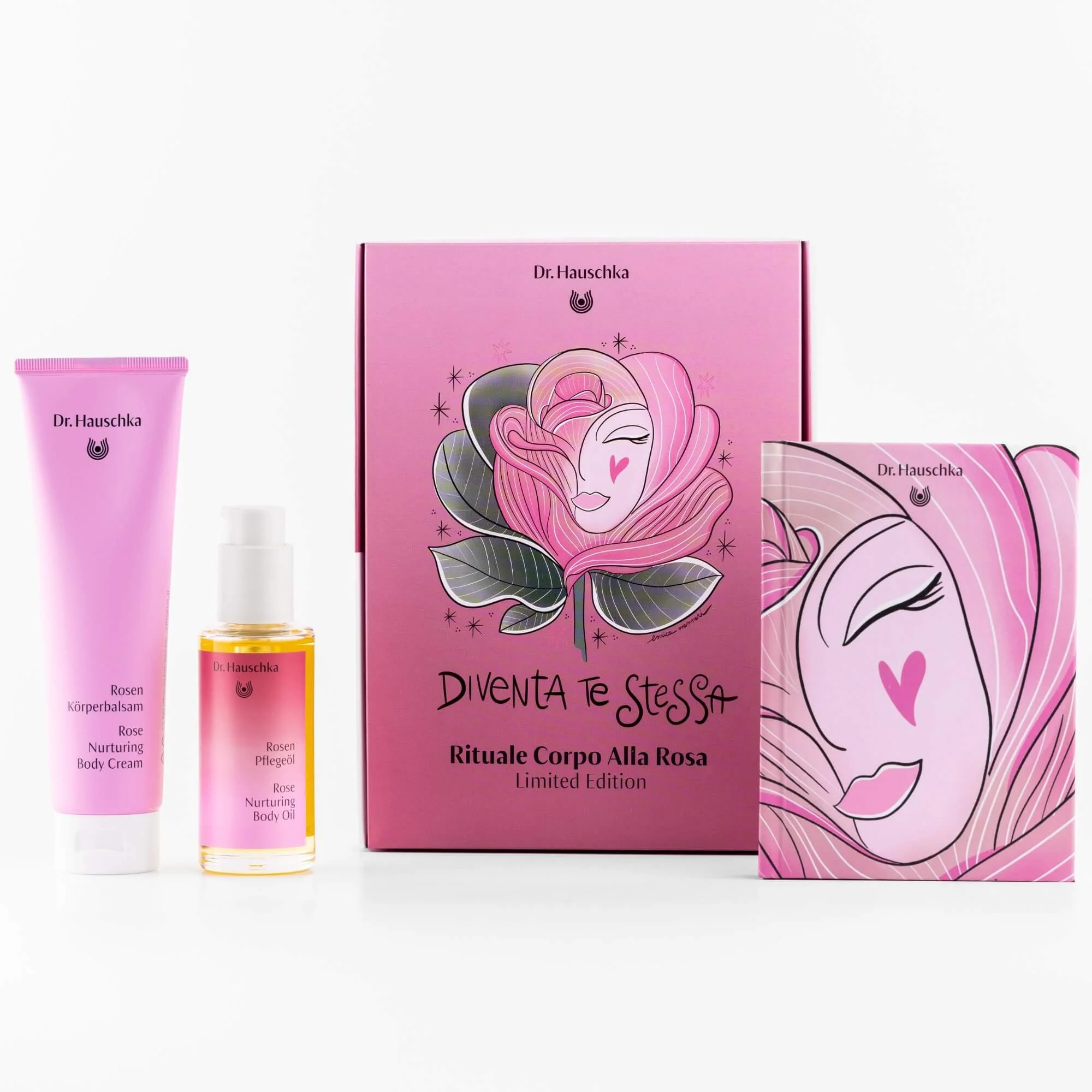 Coffret Rituale Corpo ala Rosa - Cofanetto Nutriente, Cofanetto Idratante